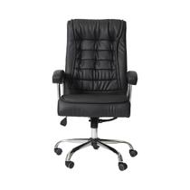 Cadeira De Escritório Miami Presidente Ergonômica Tecnológica Molas Ensacadas Revestimento Pillow Top No Assento E Encosto Com Sistema Relax LuvinCo
