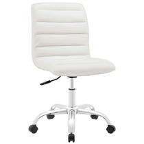 Cadeira de escritório Modway Ripple Ribbed Swivel Mid Back White