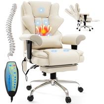 Cadeira de Escritório Mvpipi com Massagem Aquecida, Ergonômica e Apoio para os Pés Cadeira de Escritório Mvpipi com Massagem Aquecida, Ergonômica e Apoio para os Pés