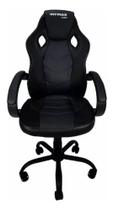 Cadeira De Escritório Mymax Mx0 Gamer Ergonômica Preta Com Estofado De material sintético