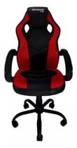 Cadeira De Escritório Mymax Mx0 Gamer Ergonômica Preta Com Estofado De material sintético