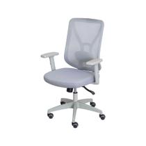 Cadeira de Escritório NR-17 Diretor Giratória Braga Tela Soft Touch Preta Base Rodízio