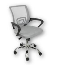 Cadeira De Escritório Oficial Begonia Tela Mesh Ergonômica Cinza 1 Cadeira De Escritório Oficial Begonia Tela Mesh Ergonômica Cinza 1