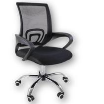 Cadeira de Escritório Oficial Begonia Tela Mesh Ergonômica - Preto - 1 Cadeira de Escritório Oficial Begonia Tela Mesh Ergonômica - Preto - 1