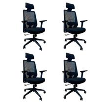 Cadeira de Escritório Oficial Comfort Max NR17 - Cadeira de Escritório Oficial Comfort Max NR17 -