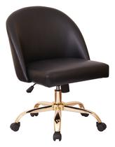 Cadeira de escritório OSP Furniture Layton Mid Back Black PU Cadeira de escritório OSP Furniture Layton Mid Back Black PU