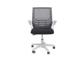 Cadeira de Escritório PCTOP Slim Branco com Preto - 801