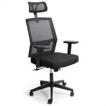 Cadeira De Escritório Presidente Ergonômica Preta Mesh Gamer Cadeira De Escritório Presidente Ergonômica Preta Mesh Gamer