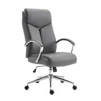 Cadeira de Escritório Presidente Evergreen Cinza Cadeira de Escritório Presidente Evergreen Cinza