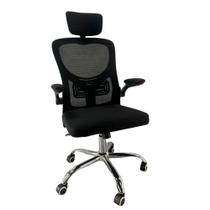 Cadeira De Escritório Presidente Executivo Metal Cromado 360 - Acadeira
