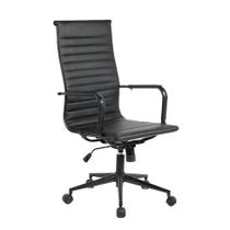 Cadeira de Escritório Presidente Giratória com Relax New Best All-Black Preta Cadeira de Escritório Presidente Giratória com Relax New Best All-Black Preta