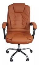Cadeira De Escritório Presidente Giratória Reclinável