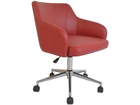 Cadeira de Escritório Presidente Giratória Vinho - 1006 Otello Cadeira de Escritório Presidente Giratória Vinho - 1006 Otello