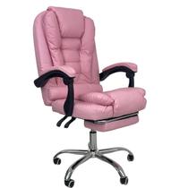 Cadeira de Escritório Presidente Soft Ergonômica Apoio Para Pés
