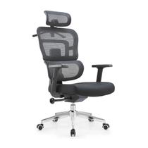 Cadeira de Escritório Presidente tela ARES Giratória - Cor Preto - PMD - 30063 Cadeira de Escritório Presidente tela ARES Giratória - Cor Preto - PMD - 30063