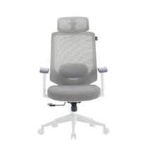 Cadeira De Escritório Presidente X-Power Branca E Cinza Cadeira De Escritório Presidente X-Power Branca E Cinza