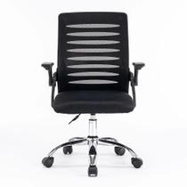 Cadeira De Escritório Preta Giratória Conforto e Praticidade linha premium Cadeira De Escritório Preta Giratória Conforto e Praticidade linha premium