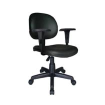 Cadeira de escritório secretaria executiva giratória Invicta Office em estofado de material sintético com braço Cadeira de escritório secretaria executiva giratória Invicta Office em estofado de material sintético com braço