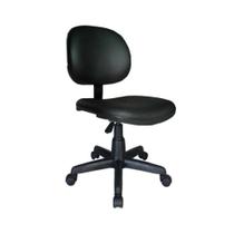 Cadeira de escritório secretaria executiva giratória Invicta Office em estofado de material sintético sem braço Cadeira de escritório secretaria executiva giratória Invicta Office em estofado de material sintético sem braço