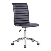 Cadeira de Escritório Secretária Giratória Marilyn Preta Cadeira de Escritório Secretária Giratória Marilyn Preta