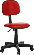 Cadeira de Escritório Secretaria Vermelho RJ - Goldflex