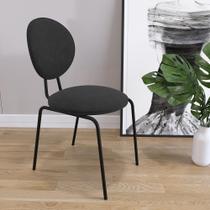 Cadeira de escritorio Sofia - Preto - Móveis Belo