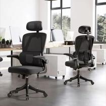 Cadeira De Escritório Veneza Blidshop Ergonômica Giratória Home Office Home Office 120kg