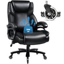 Cadeira de Escritório VITESSE 500 lbs Grande e Alta Ergonômica com Suporte Lombar Cadeira de Escritório VITESSE 500 lbs Grande e Alta Ergonômica com Suporte Lombar