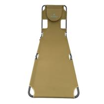 Cadeira de espreguiçadeira Ostrich Cadeira Tan Lightweight 250 libras