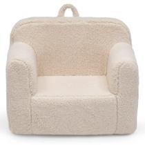 Cadeira de espuma Delta Children Cozee Sherpa Cream 25x18x47 cm