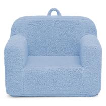 Cadeira de Espuma Infantil Delta Children Sherpa Cozee Azul Cadeira de Espuma Infantil Delta Children Sherpa Cozee Azul