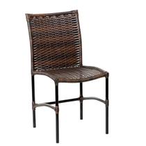 Cadeira de Jantar Artesanal Em Fibra Sintética Para Área Gourmet, Varanda, Edícula Havaí - Argila Cadeira de Jantar Artesanal Em Fibra Sintética Para Área Gourmet, Varanda, Edícula Havaí - Argila
