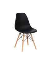 Cadeira De Jantar Charles Eames Preta