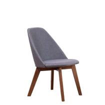 Cadeira de Jantar Côncava Lucca Cinza Cercatto