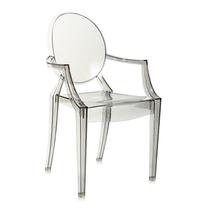 Cadeira de jantar cozinha design acrílica Ghost Sofia - Loft7