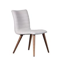Cadeira de Jantar Estofada em Linho Pés Palito Cercatto