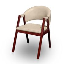 Cadeira de Jantar Hellen Base em Madeira Mel Facto Bege Cadeira de Jantar Hellen Base em Madeira Mel Facto Bege