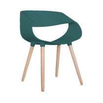 Cadeira De Jantar Laís Pp Rivatti - Verde Pinho Cadeira De Jantar Laís Pp Rivatti - Verde Pinho
