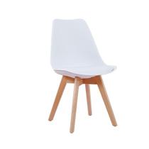 Cadeira De Jantar Leda Pp Branca Com Almofada Fixa Rivatti Cadeira De Jantar Leda Pp Branca Com Almofada Fixa Rivatti