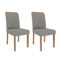 Cadeira De Jantar Madeira Tauari 2 Peças Encosto Fixo Fernanda Wood II Cimol Cadeira De Jantar Madeira Tauari 2 Peças Encosto Fixo Fernanda Wood II Cimol