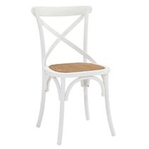 Cadeira de jantar Modway Gear Rustic Modern Farmhouse Elm Wood
