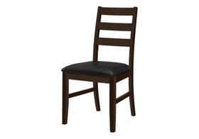 Cadeira de jantar Monarch Specialties Espresso PU Seat 95x55x95 cm Cadeira de jantar Monarch Specialties Espresso PU Seat 95x55x95 cm