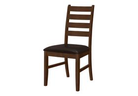 Cadeira de jantar Monarch Specialties I 1372, conjunto de 2, marrom, 95 cm Cadeira de jantar Monarch Specialties I 1372, conjunto de 2, marrom, 95 cm