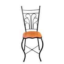 Cadeira de Jantar Para Mesa de chá Estilo Industrial Rustica Ferro e Madeira Artesanal Cadeira de Jantar Para Mesa de chá Estilo Industrial Rustica Ferro e Madeira Artesanal