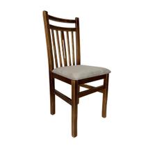 Cadeira de Jantar Pequin em Madeira com Estofado Cadeira de Jantar Pequin em Madeira com Estofado