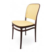 Cadeira de Jantar Provence amis Roma Bitlar Rattan em Polipropileno Design Arabesco Empilhável 130kg Sala e Cozinha