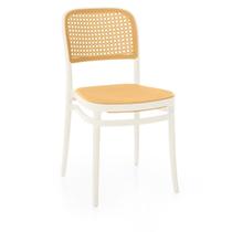Cadeira de Jantar Roma para Sala e Cozinha - Branco Cadeira de Jantar Roma para Sala e Cozinha - Branco