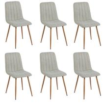 Cadeira De Jantar V1002 Versi Kit 6 Unidades - Nude