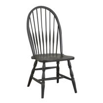 Cadeira de Jantar Windsor Carolina Chair & Table em Madeira com Encosto de Espaldar Cadeira de Jantar Windsor Carolina Chair & Table em Madeira com Encosto de Espaldar