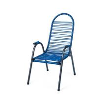 Cadeira De Jardim Infantil Luxo - Azul Pérola - Vinholi